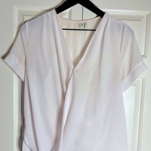 White flowy blouse